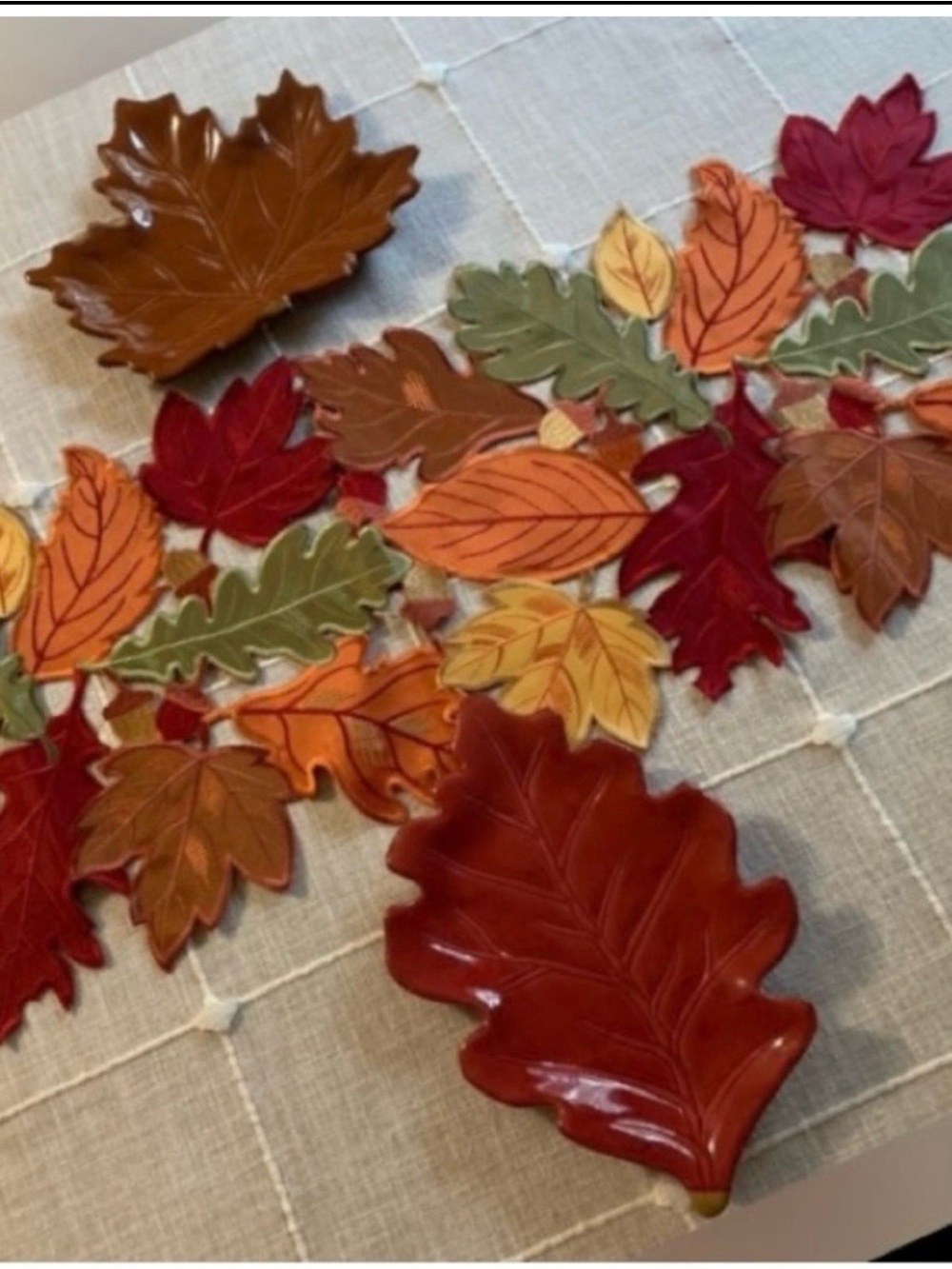 Autumn Leaf Serving Dish Set